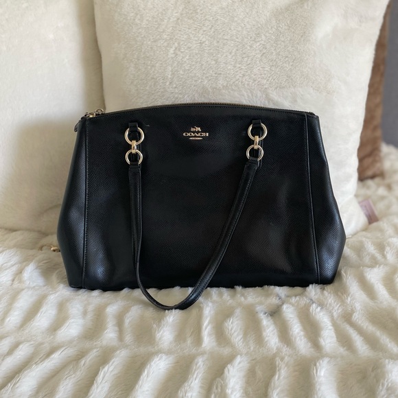 Coach Handbags - Coach Christie Leather Carryall Bag